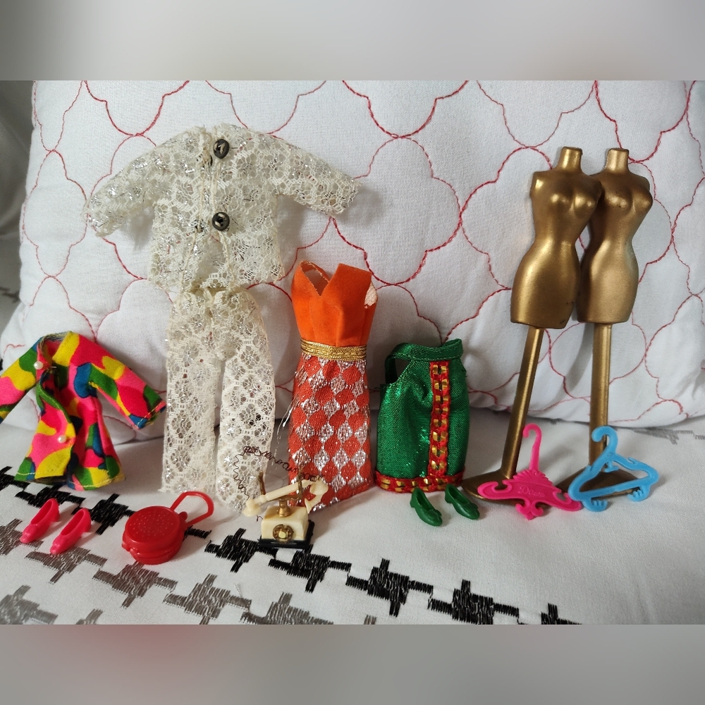 Vintage Dawn Doll Clothes and Accessories